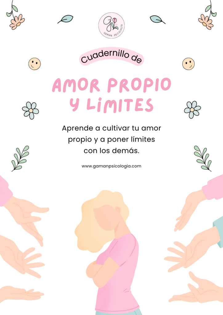 Material gratuito de psicologia Cuadernillo de amor propio y límites