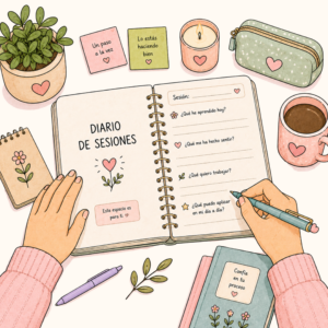 Material psicológico Diario de sesiones