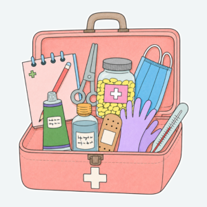 Material psicológico Kit de emergencia para crisis de ansiedad