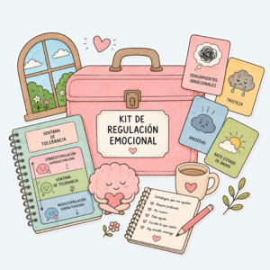Material psicológico Kit de regulación emocional